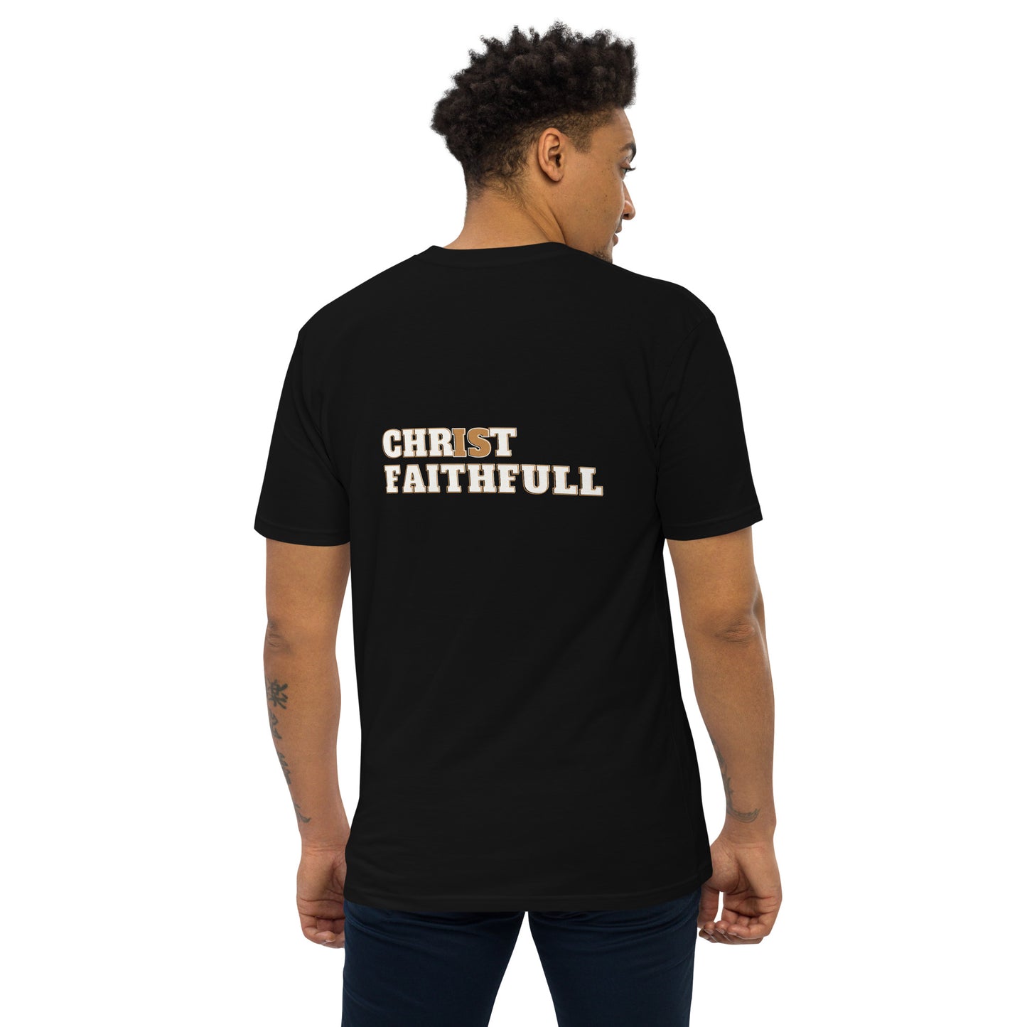 Christ is Faithfull Premium Heavyweight tee