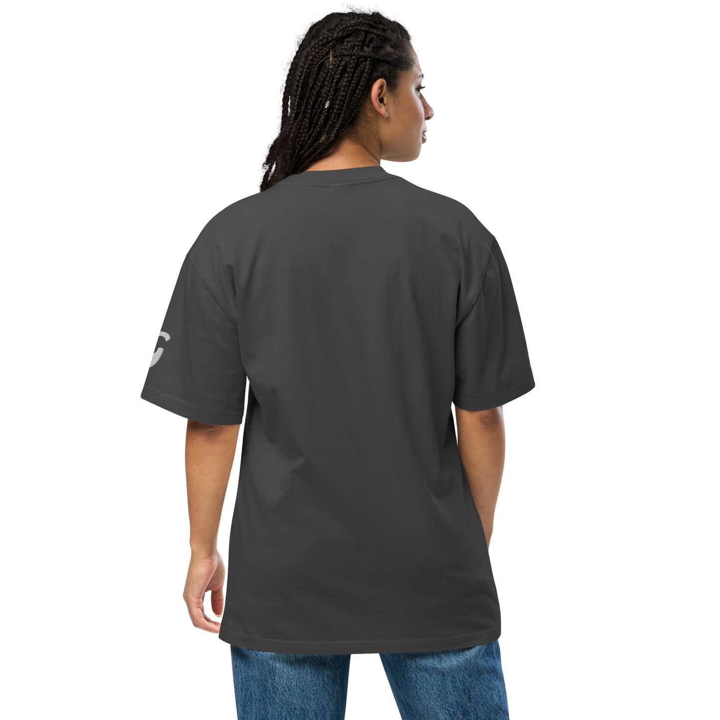 Christ is Gangsta Oversized t-shirt