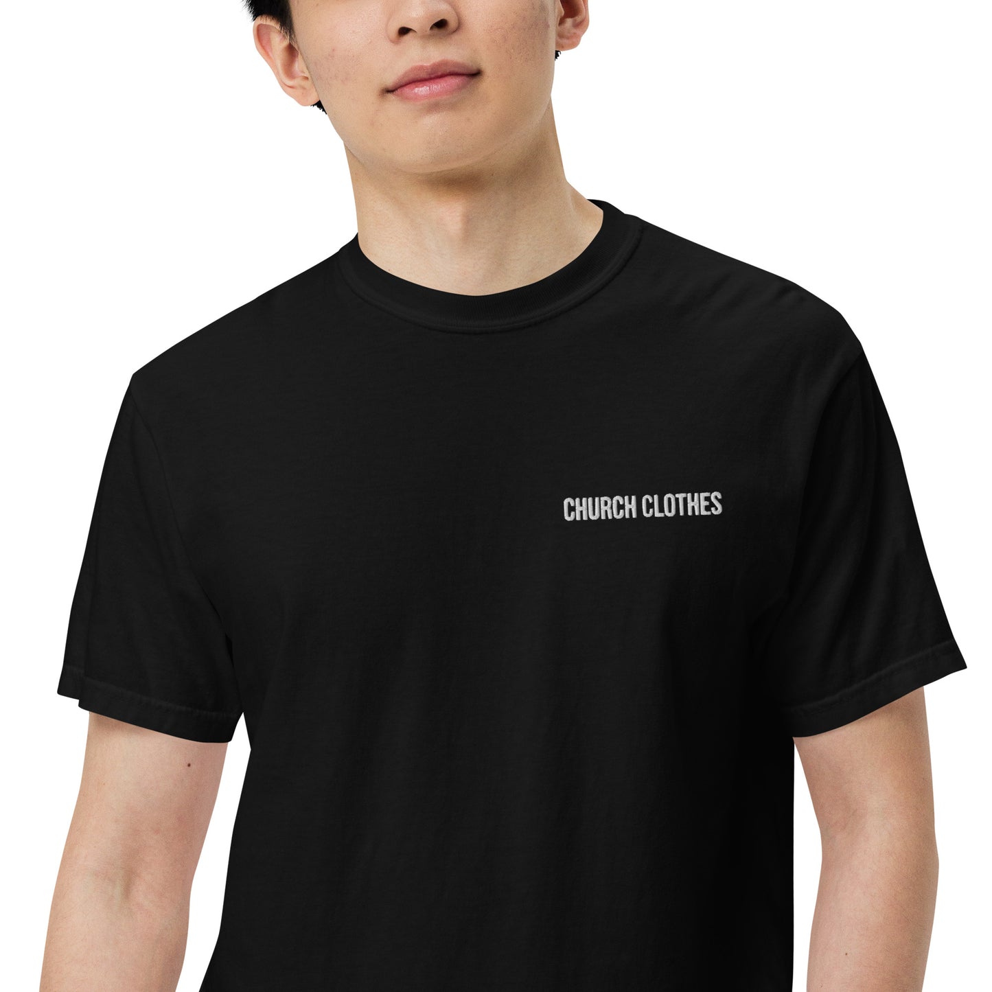 Church Clothes heavyweight t-shirt