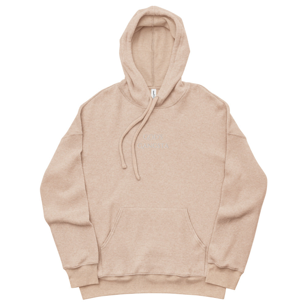 God's Gangsta Sueded Fleece Hoodie